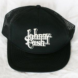 Johnny Cash trucker-style concert ballcap - NWOT